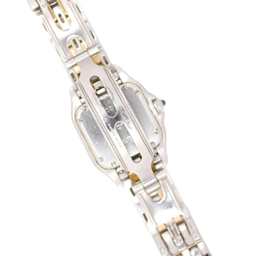 Montre CARTIER "Panthère" en or jaune et acier - Castafiore
