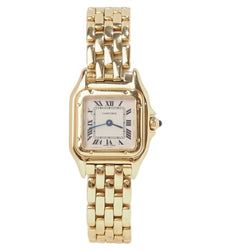 Montre CARTIER "Panthère" en or jaune et quartz - Castafiore