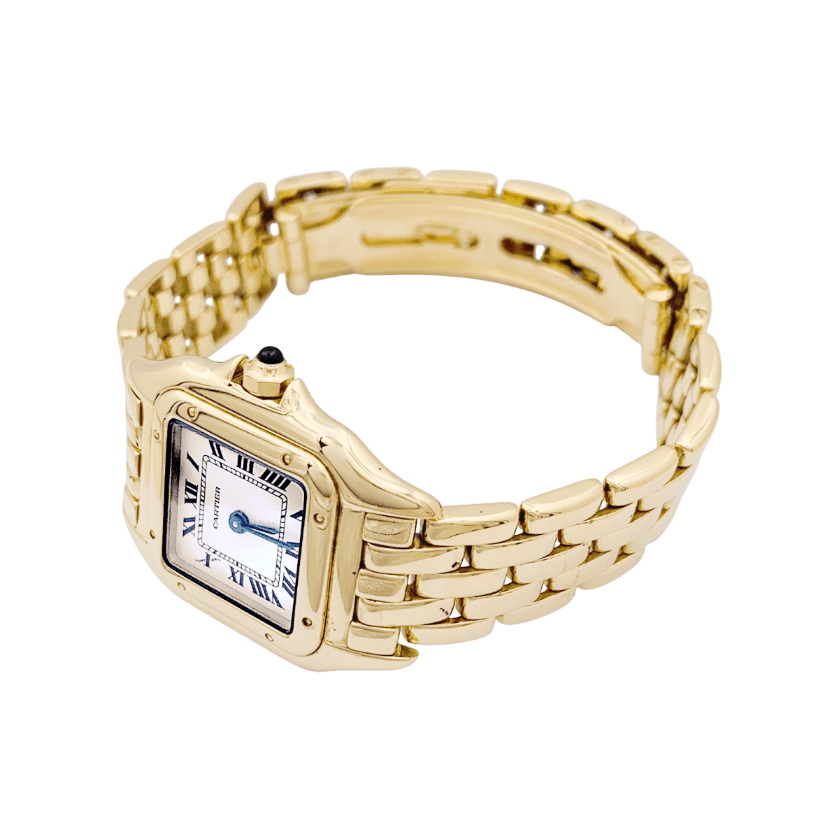 Montre Cartier "Panthère" or jaune. - Castafiore