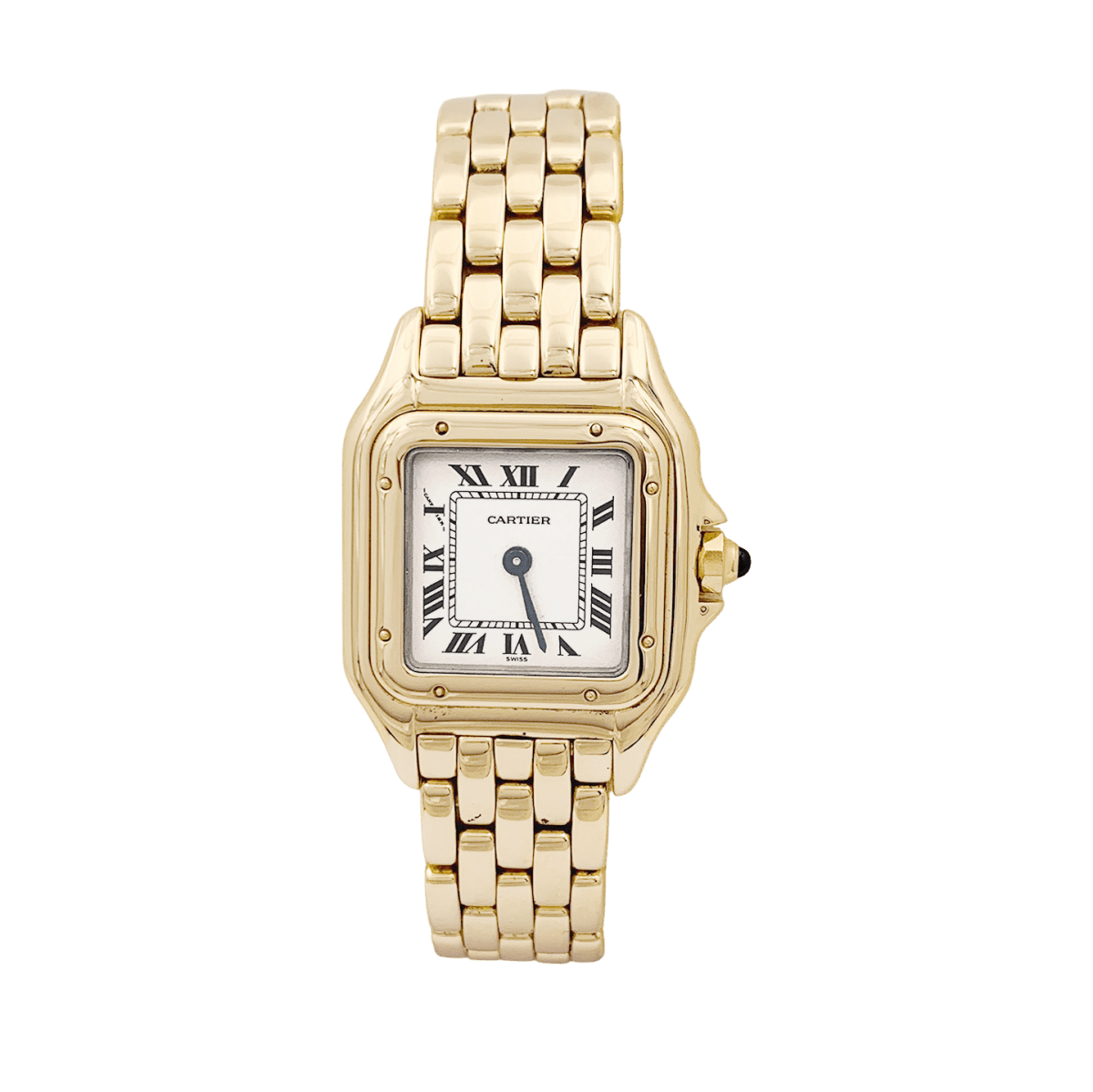 Montre Cartier "Panthère" or jaune. - Castafiore