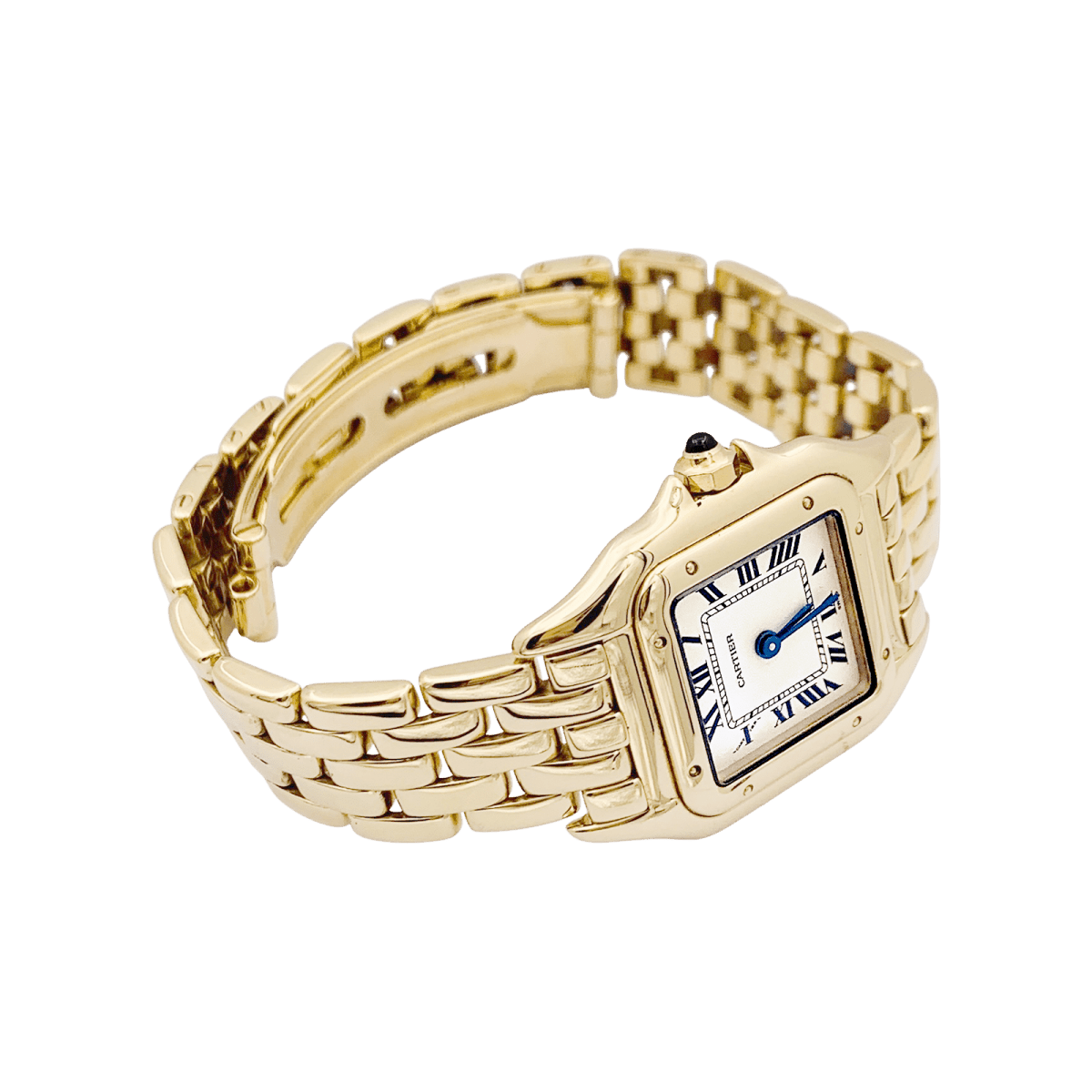 Montre Cartier "Panthère" or jaune. - Castafiore