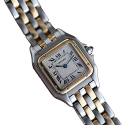 Montre Cartier Panthère PM 2 rangs - Castafiore