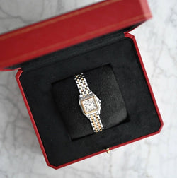 Montre Cartier Panthère PM 2 rangs - Castafiore