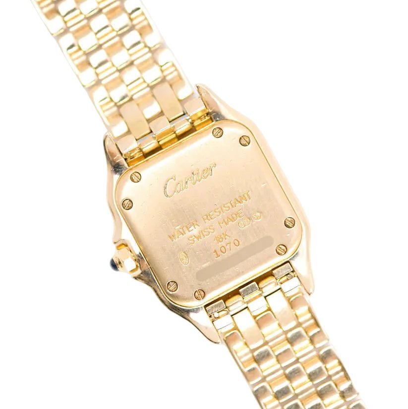 Watch CARTIER Panther PM in yellow gold