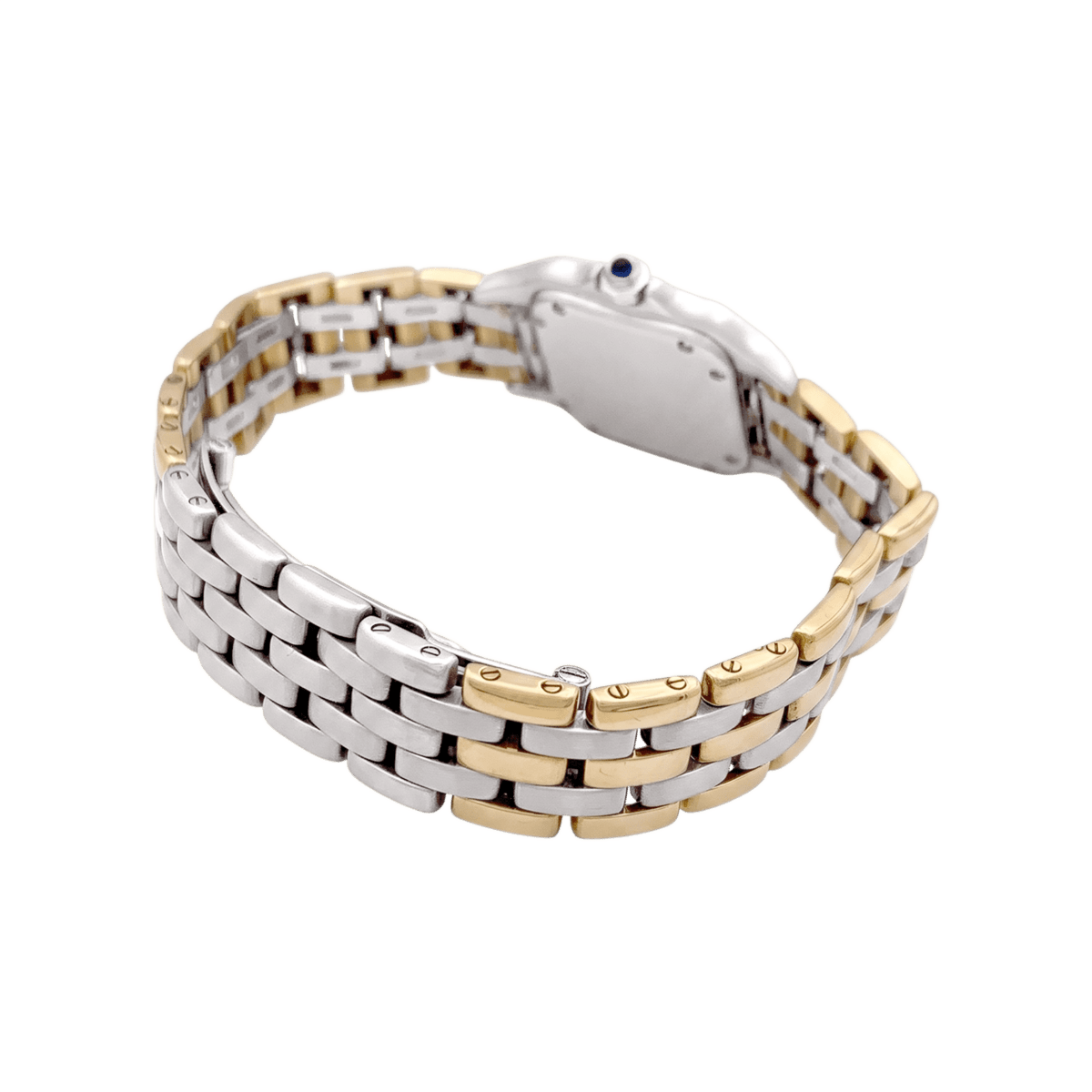 Montre CARTIER "Panthère" PM en or jaune et acier - Castafiore