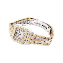 Montre CARTIER "Panthère" PM en or jaune et acier - Castafiore