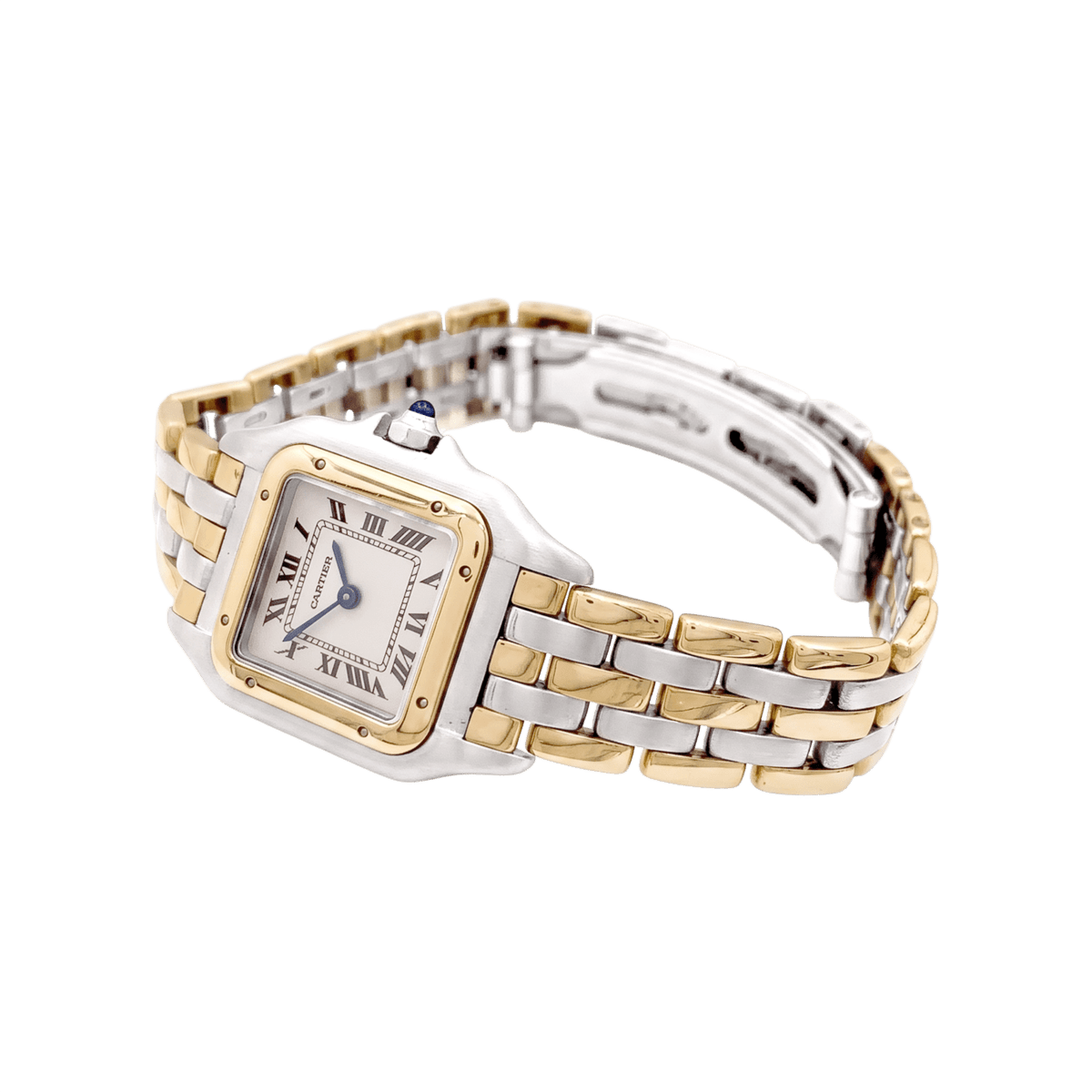 Montre CARTIER "Panthère" PM en or jaune et acier - Castafiore