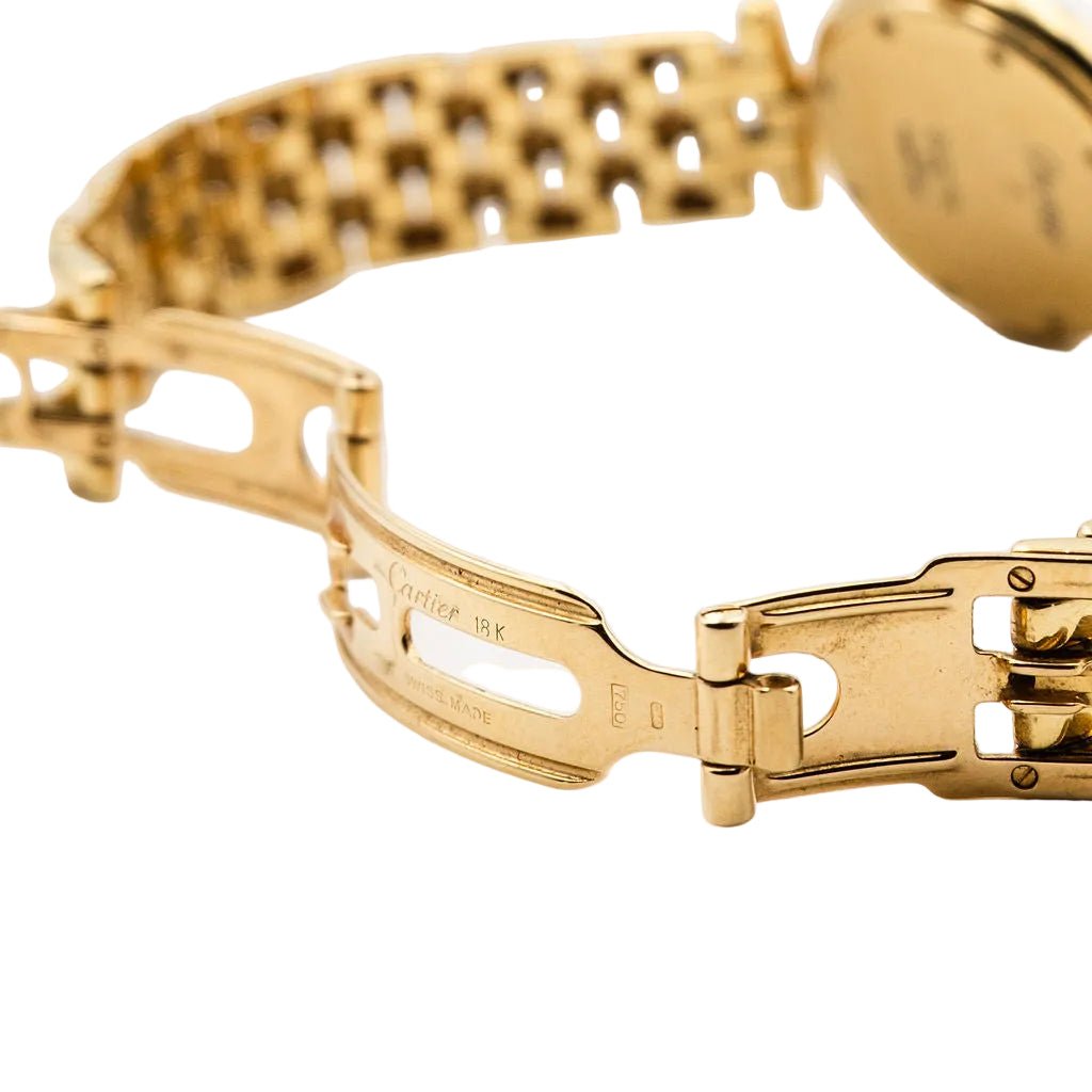 Montre CARTIER "Panthère Vendôme" en or jaune et quartz - Castafiore