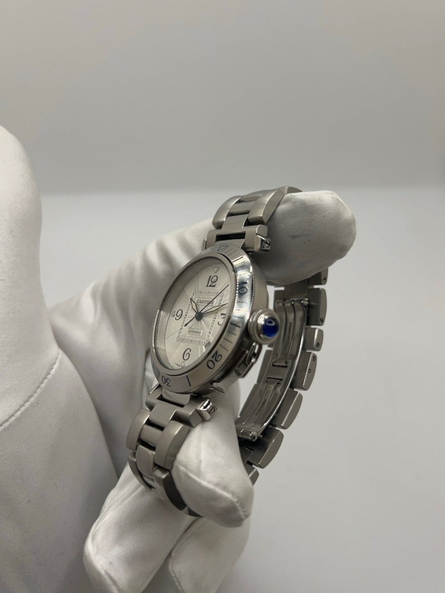 Montre CARTIER "Pascha" en acier - Castafiore