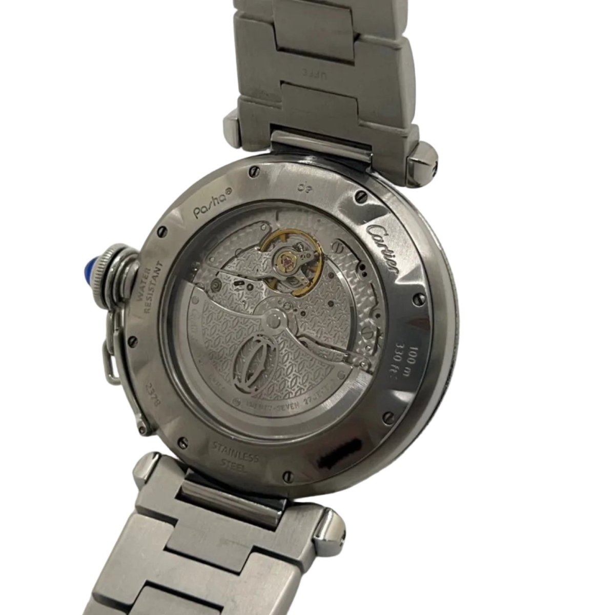 Montre CARTIER "Pascha" en acier - Castafiore