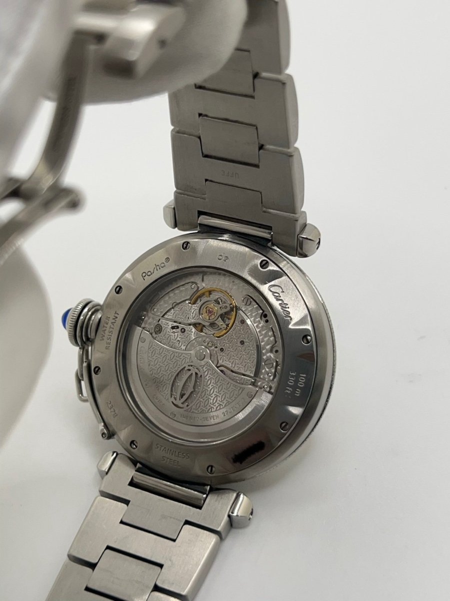Montre CARTIER "Pascha" en acier - Castafiore