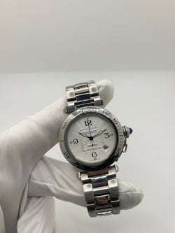 Montre CARTIER "Pascha" en acier - Castafiore