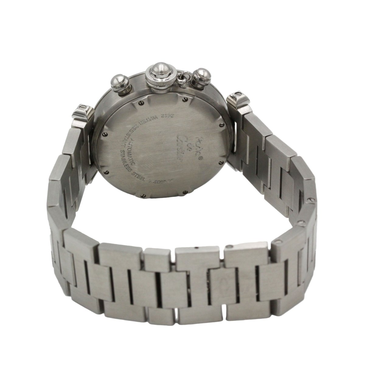 Montre CARTIER "Pasha C" en acier - Castafiore