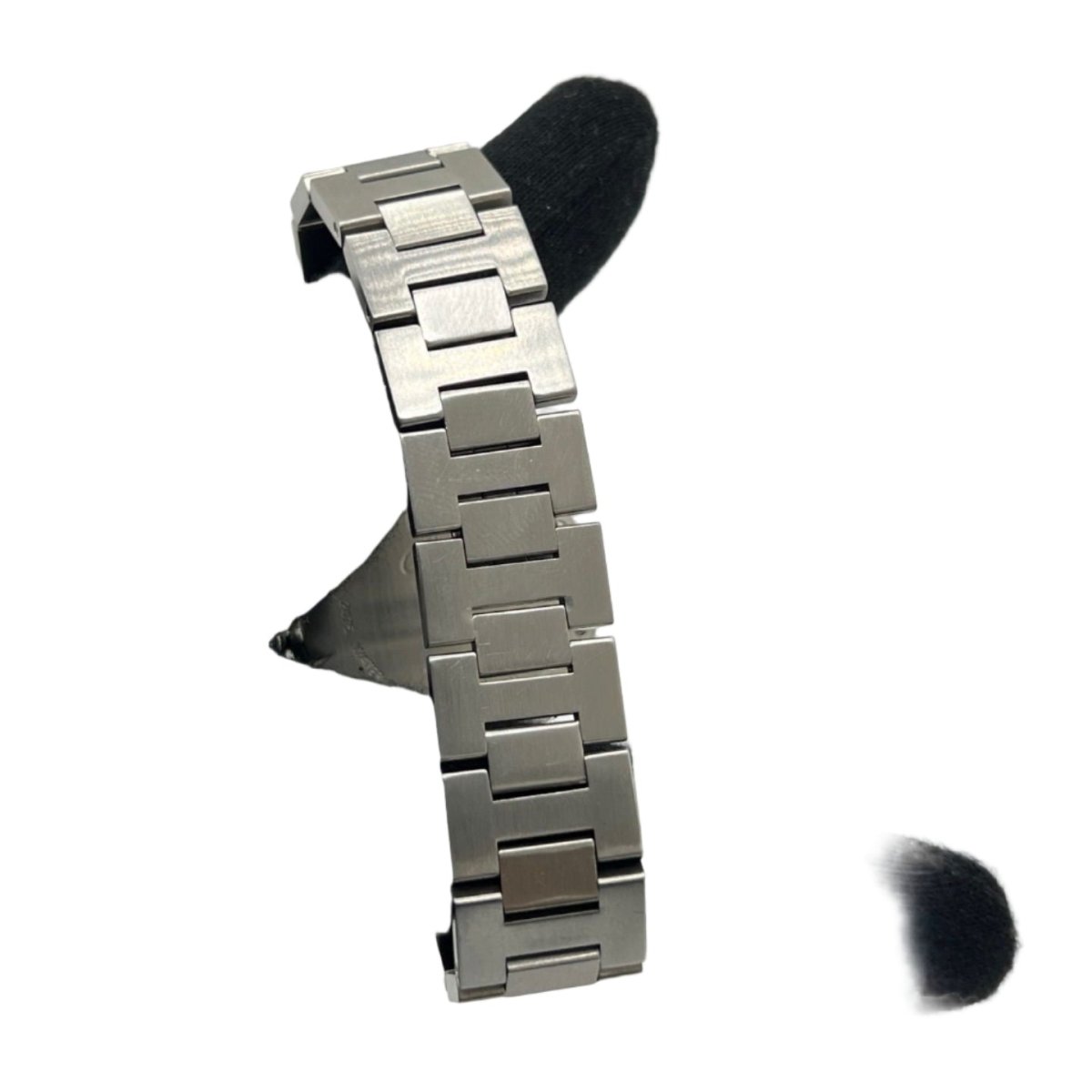 Montre CARTIER "Pasha C" en acier et saphir - Castafiore