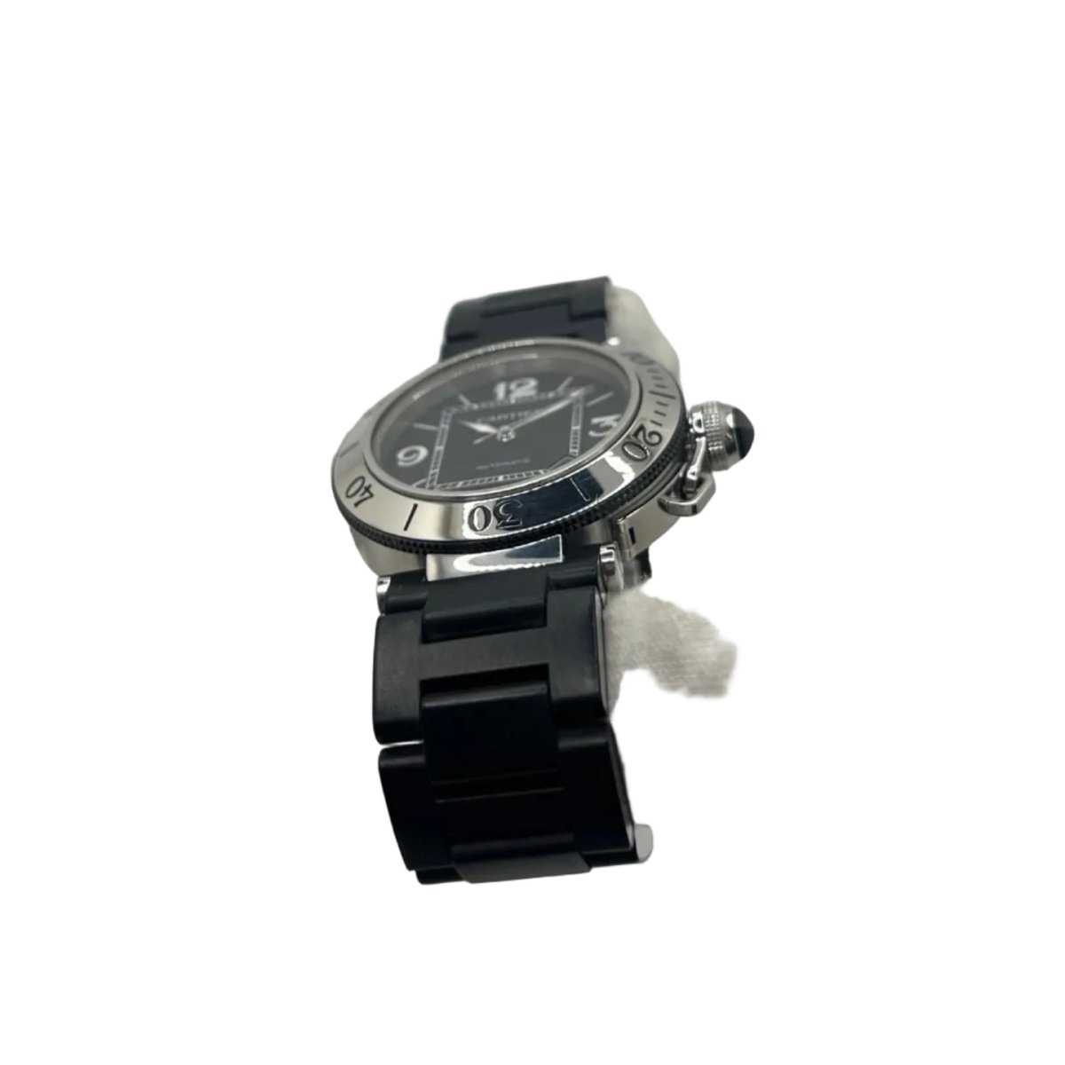 Montre CARTIER "Pasha" en acier - Castafiore