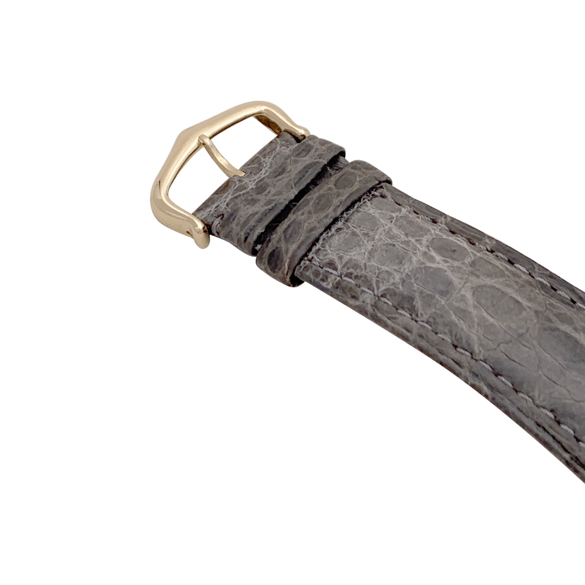 Montre CARTIER "Pasha" en or jaune, cuir. - Castafiore