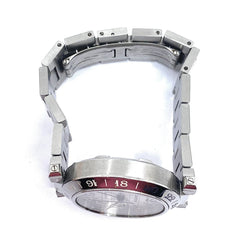 Montre CARTIER Pasha GMT acier aux méridiens - Castafiore
