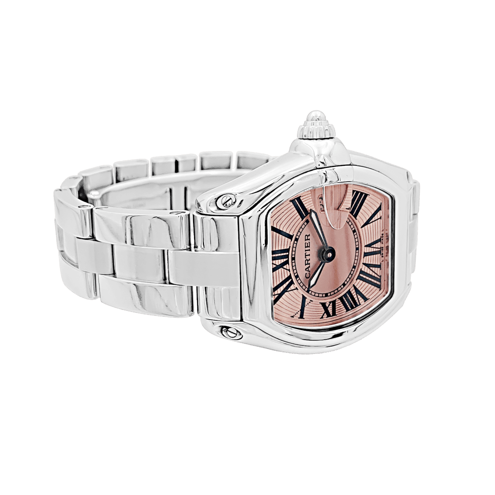Watch Cartier, "Roadster", steel.