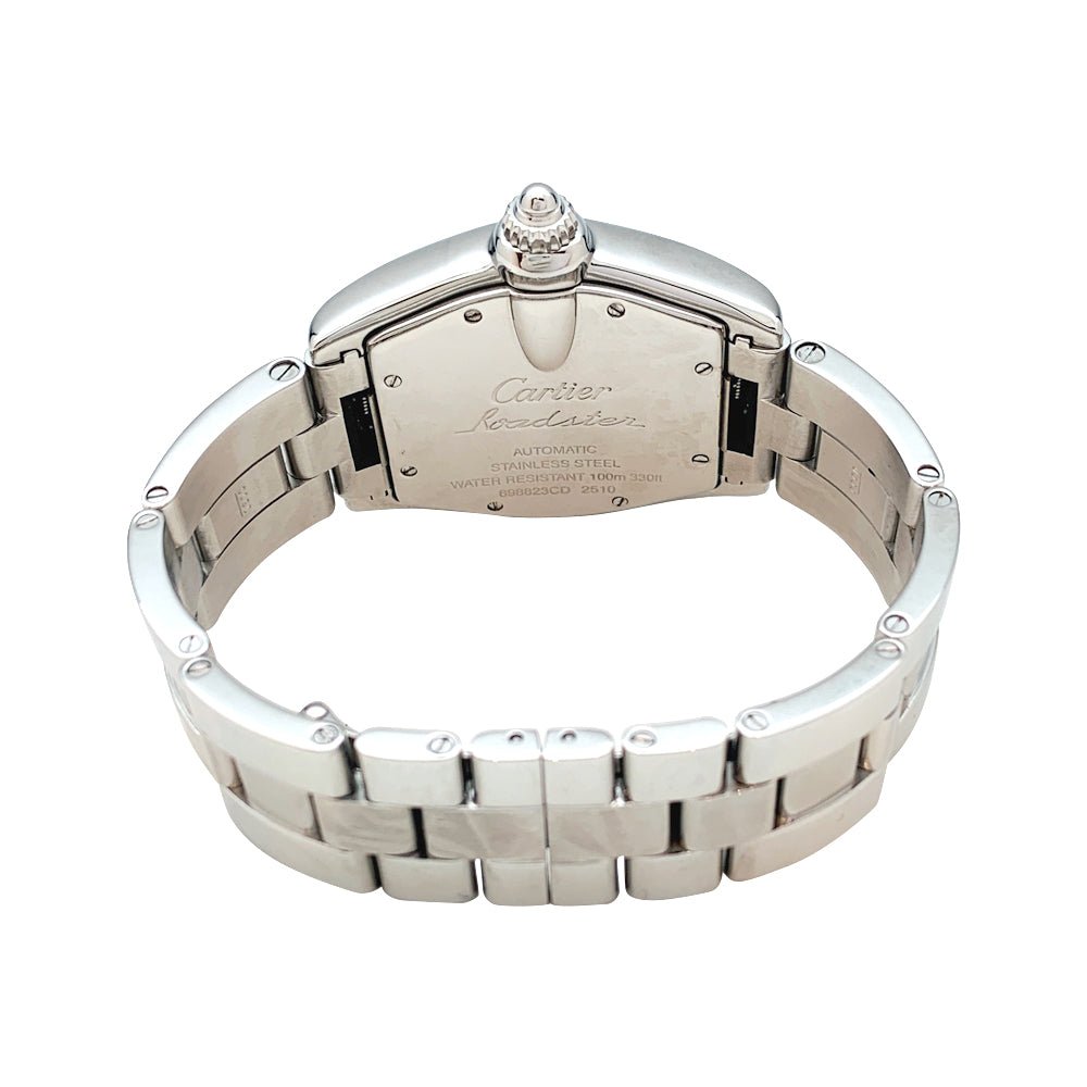 Montre Cartier Roadster en acier. - Castafiore