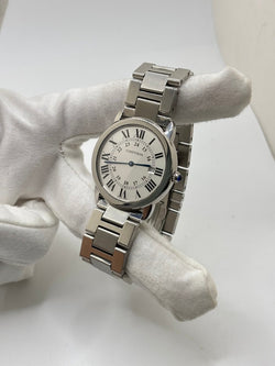 Montre CARTIER Ronde Solo en acier