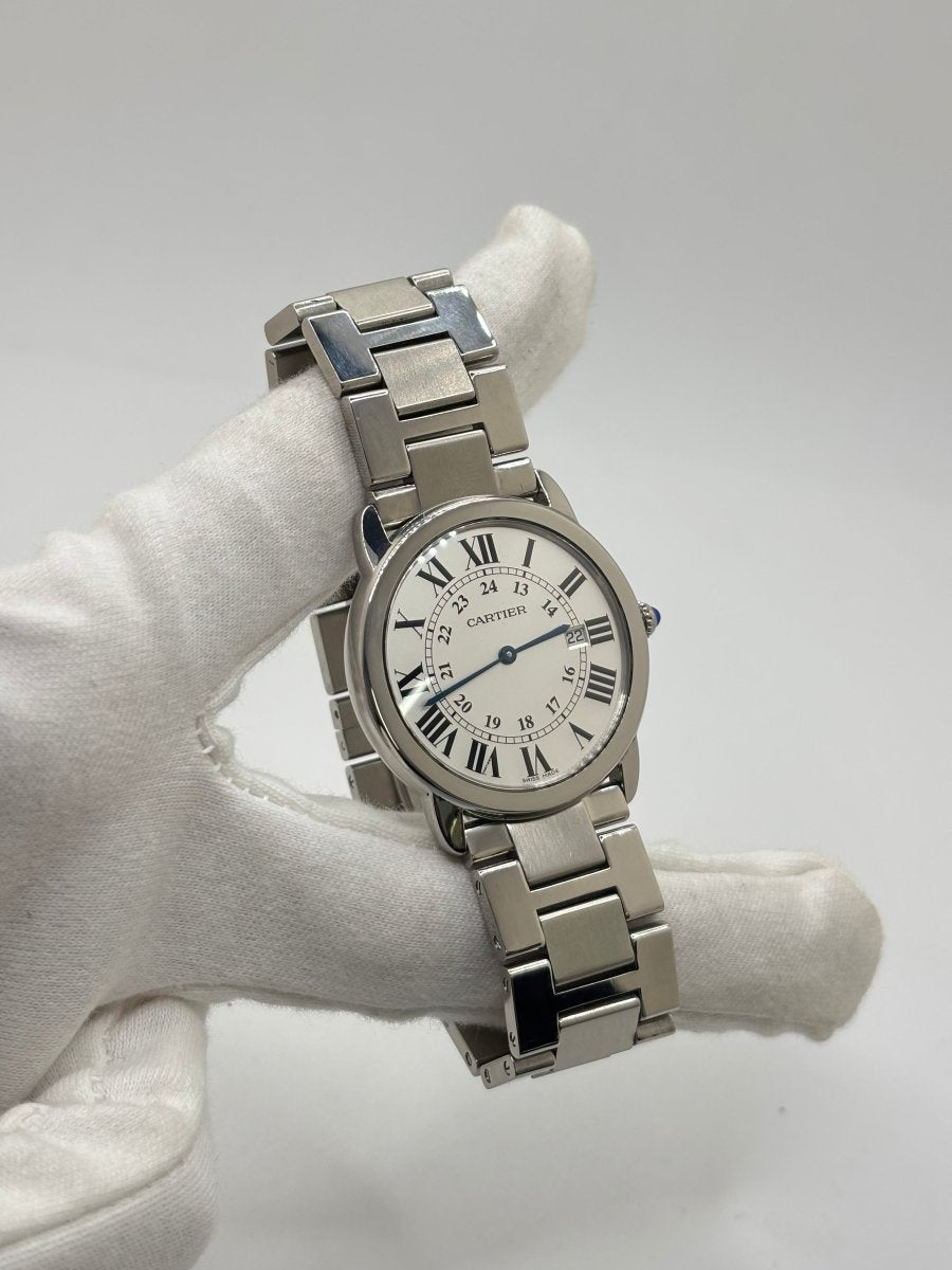 Montre CARTIER Ronde Solo en acier