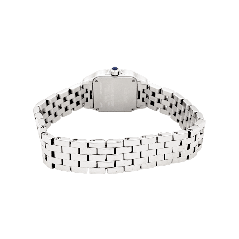 Watch Cartier, "Santos Demoiselle" in steel.