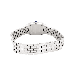 Watch Cartier, "Santos Demoiselle" in steel.