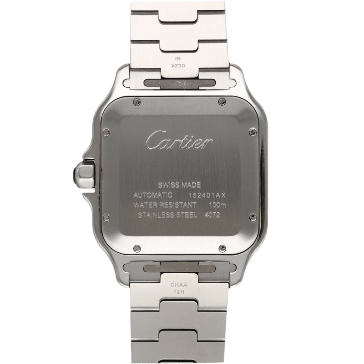 Montre CARTIER "Santos" en acier - Castafiore