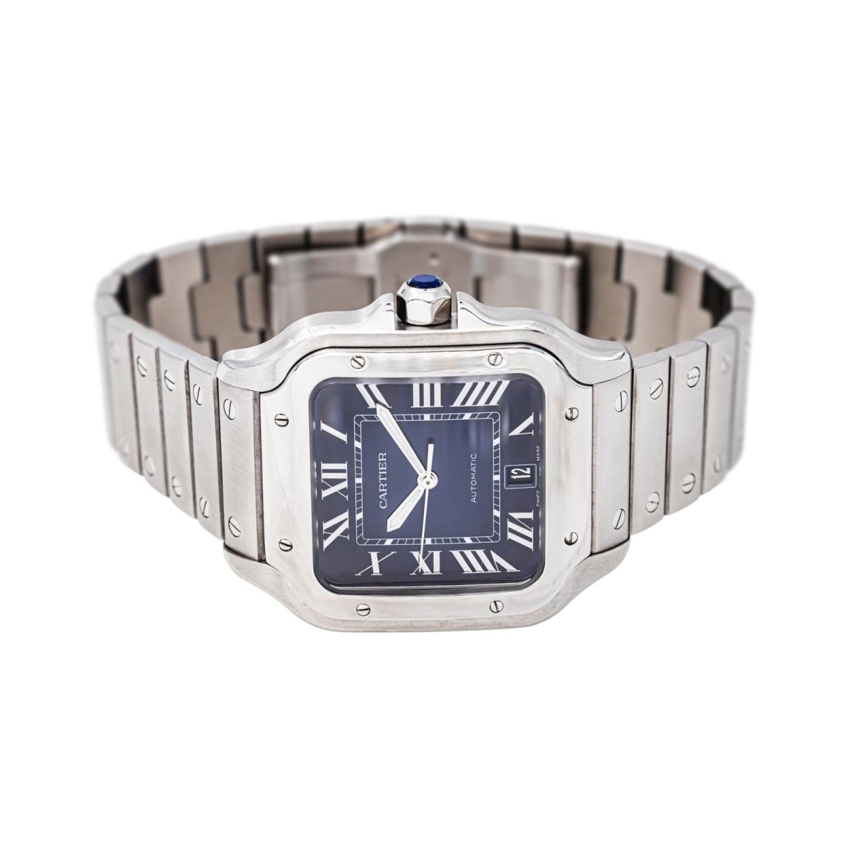 Montre CARTIER "Santos" en acier - Castafiore