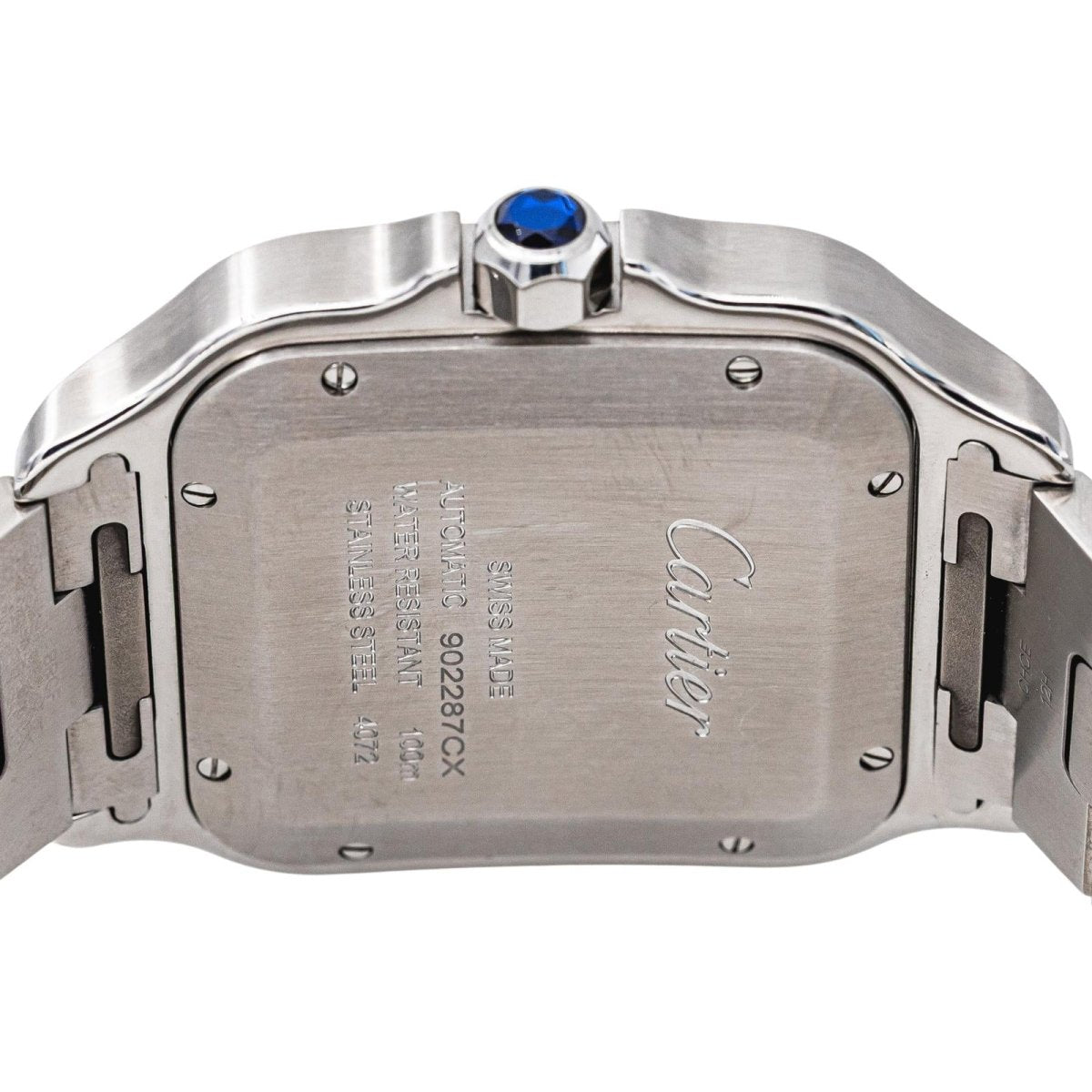 Montre CARTIER "Santos" en acier - Castafiore