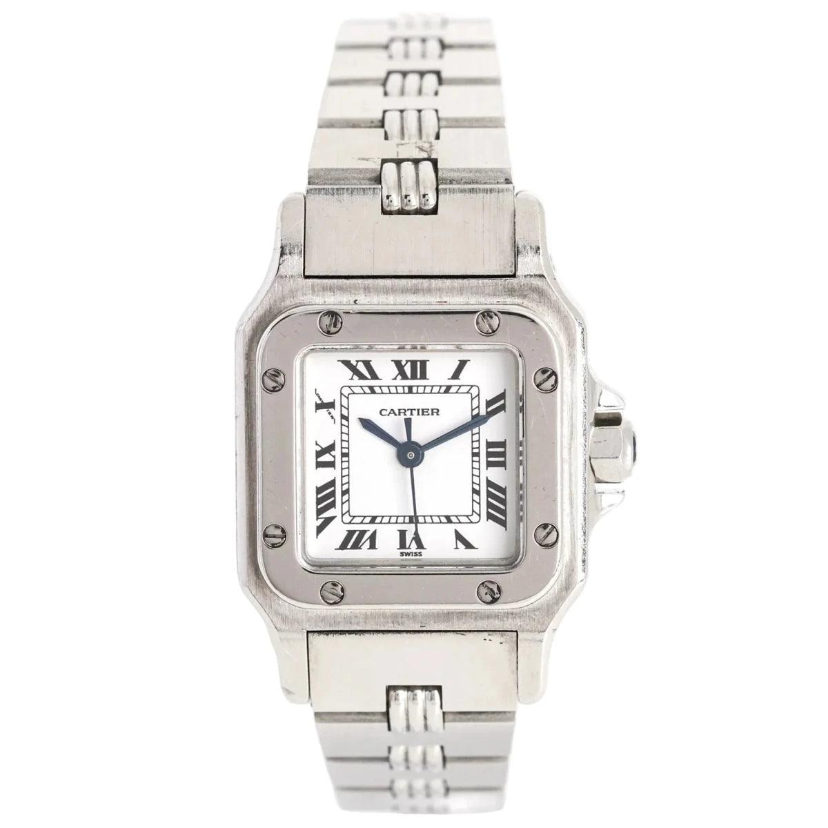 Montre CARTIER "Santos" en acier - Castafiore