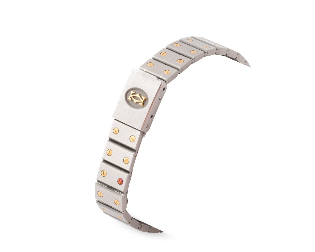 Montre CARTIER Santos en or et acier - Castafiore