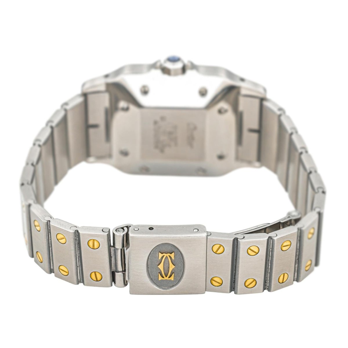 Montre CARTIER "Santos" en or jaune et acier - Castafiore