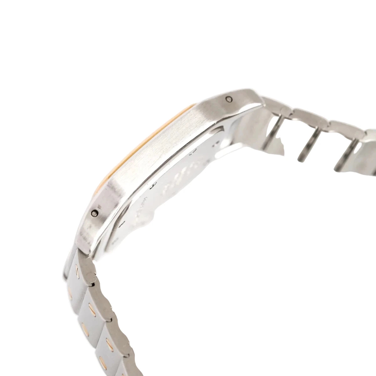 Montre CARTIER "Santos" GM en or jaune et acier - Castafiore