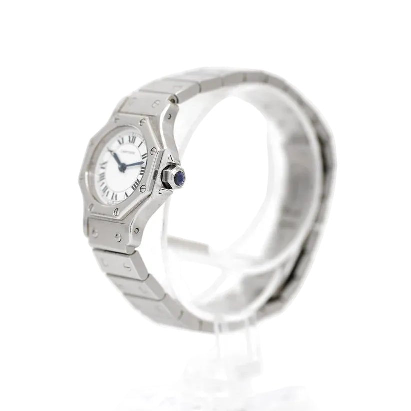 Montre CARTIER "Santos Octogonale" en acier - Castafiore