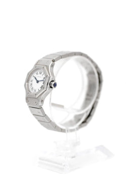 Montre CARTIER "Santos Octogonale" en acier - Castafiore