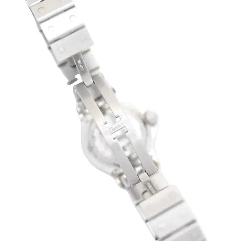 Montre CARTIER "Santos Octogonale" en acier - Castafiore