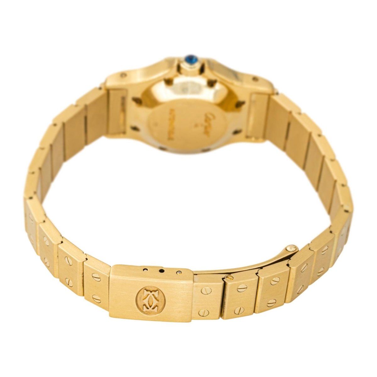 Cartier Santos Octagon LM Watch SS Yellow Gold 2076297.jpg?v=1757108314 main image 2