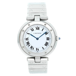 Montre CARTIER "Santos Vendôme" en acier - Castafiore