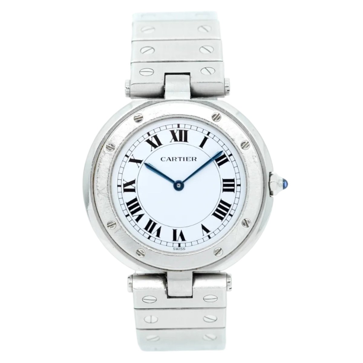 Montre CARTIER "Santos Vendôme" en acier - Castafiore