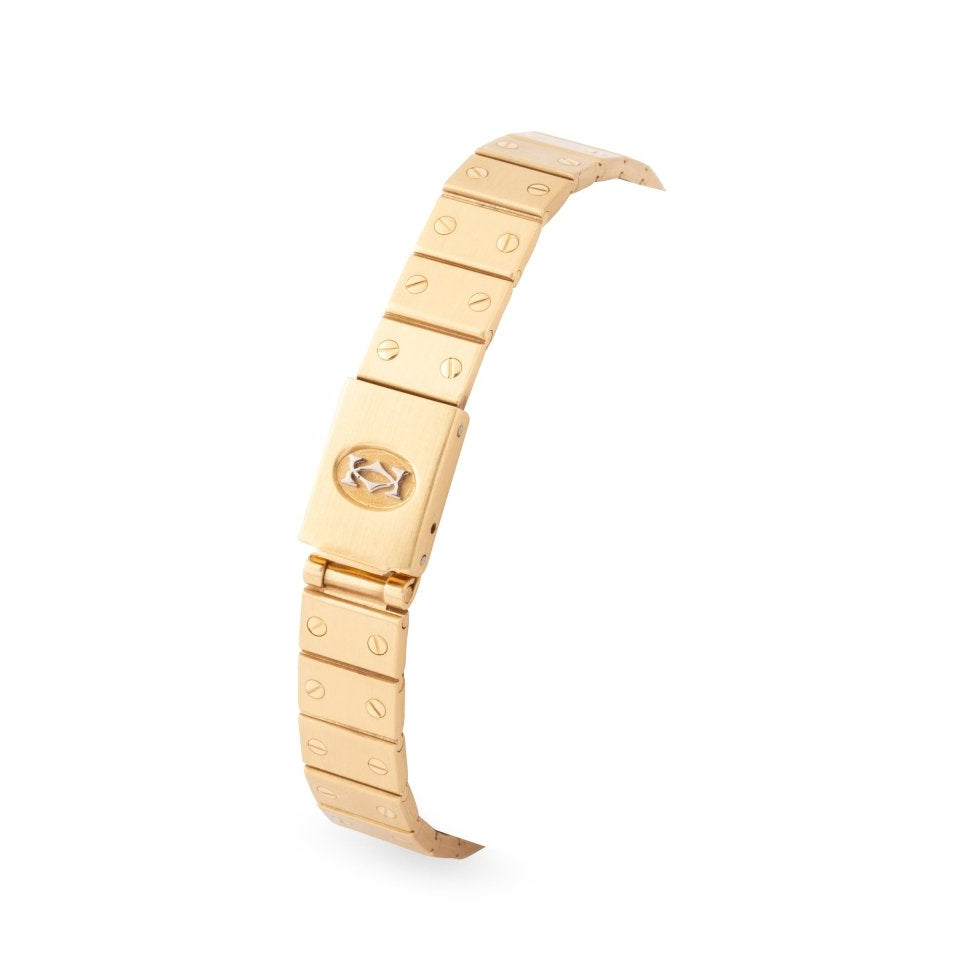 Montre CARTIER Santos Vendôme en or jaune