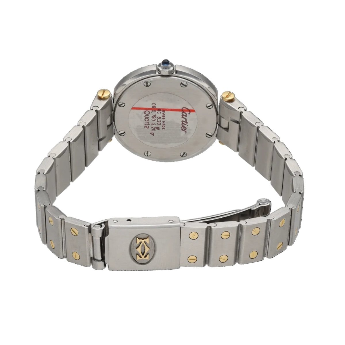 Watch Cartier Santos Vendôme - Gold & Steel - Quartz - 27 mm