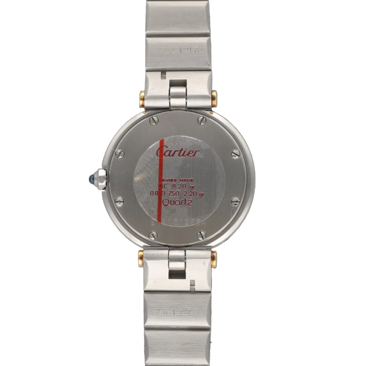 Watch Cartier Santos Vendôme - Gold & Steel - Quartz - 27 mm