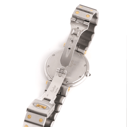 Montre CARTIER "Santos Vendôme" GM en or jaune et acier - Castafiore