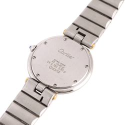 Montre CARTIER "Santos Vendôme" GM en or jaune et acier - Castafiore