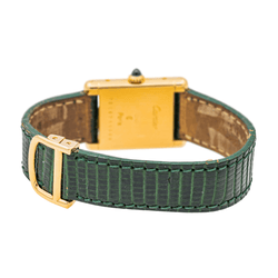 Montre CARTIER, "Tank" en or jaune - Castafiore