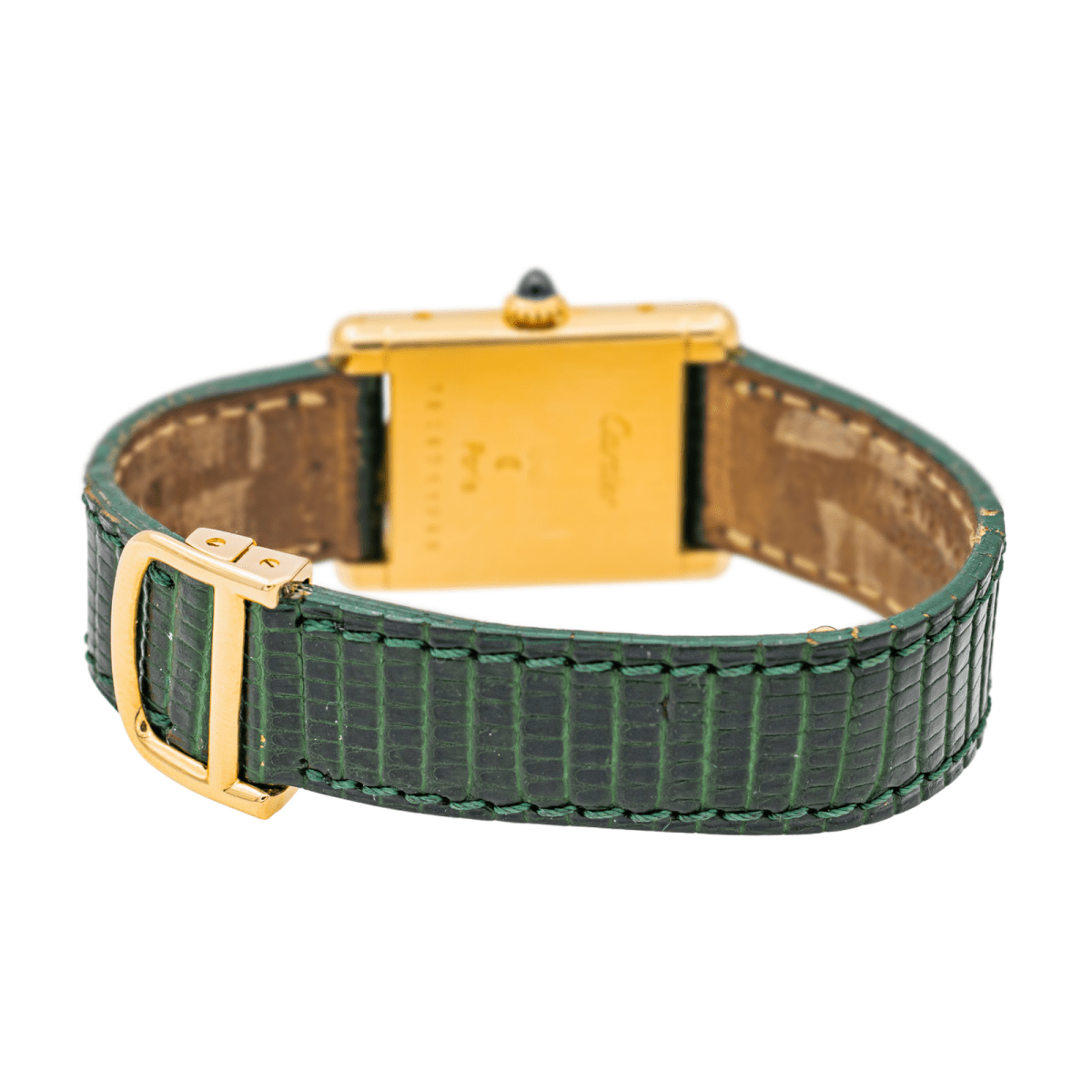 Montre CARTIER, "Tank" en or jaune - Castafiore