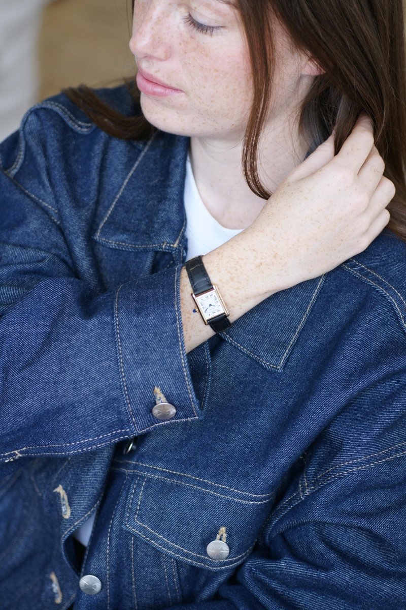 Montre Cartier Tank Louis Cartier Or Jaune 78087 - Castafiore