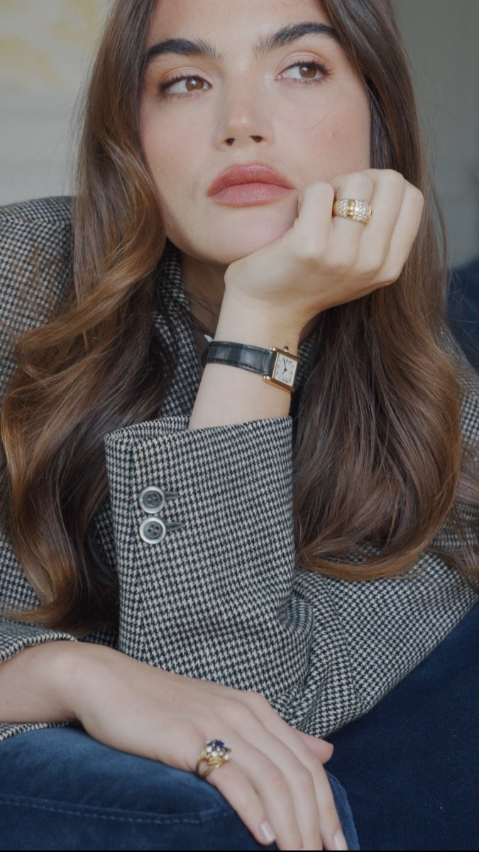 Montre Cartier Tank Louis Cartier Or Jaune 78087 - Castafiore