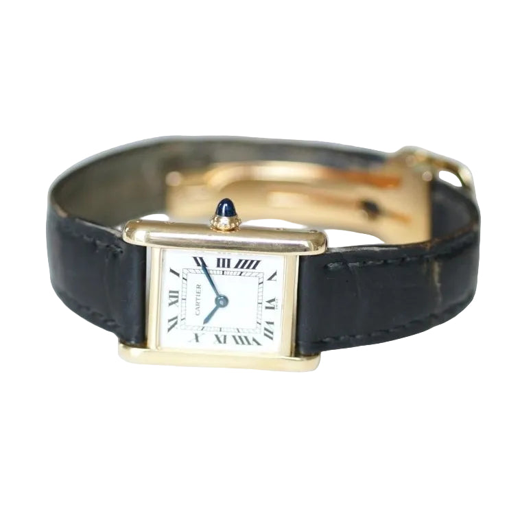 Montre Cartier Tank Louis Cartier Or Jaune 78087 - Castafiore